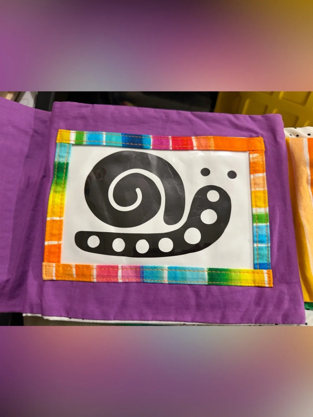 Lovevery Soft Sensory Colorful Book Toy